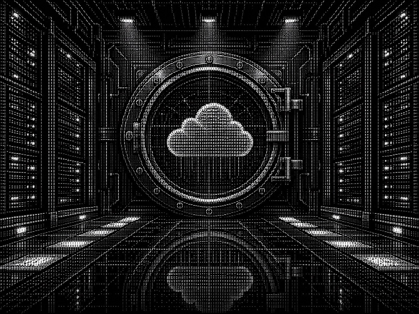 Pendrive connected to a private cloud